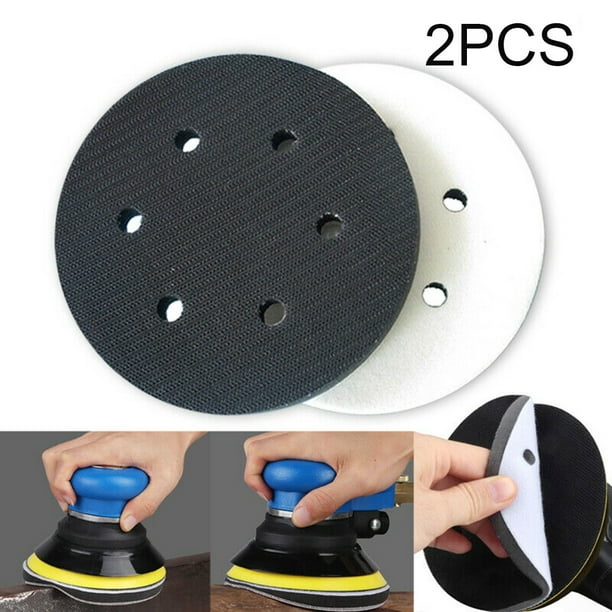 6" Interface Cushion Pad 150mm 6 Hole Hook and Loop Foam Protecting Sanding Disc